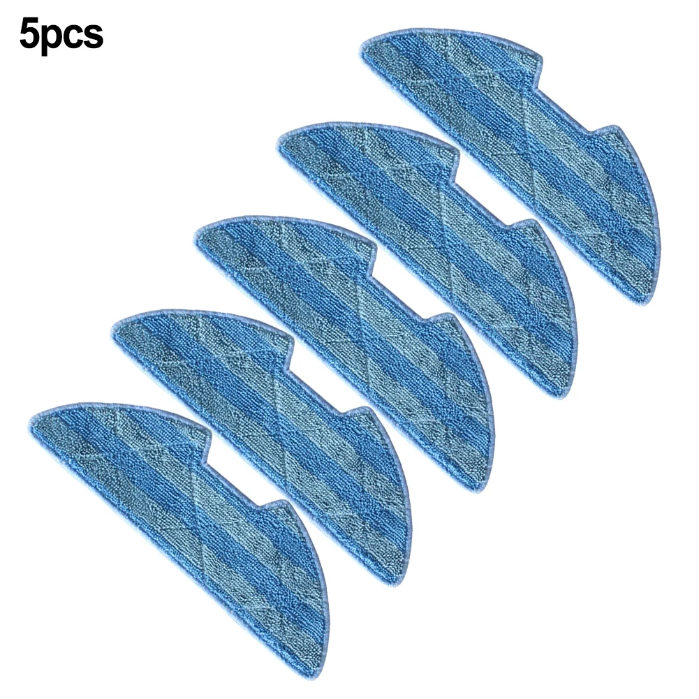 

5pcs Mop Wipes Cloth For Symbo XBot 5 LASERBOT 650 Robotic Vacuum Cleaner Spare Parts Accessories Mop Cloths Cleaning Cloth