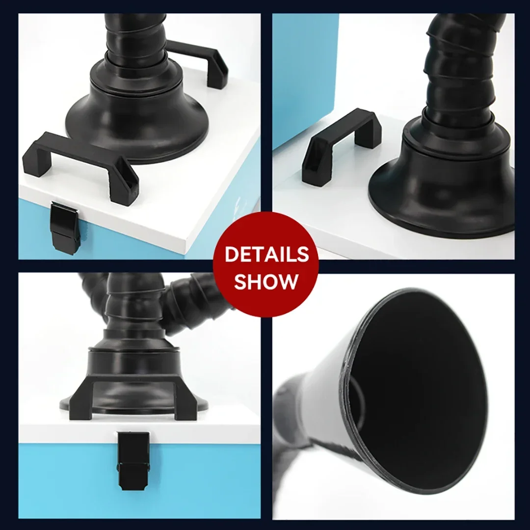 150 Вт очиститель дыма паяльный вытяжной экстрактор для Co2 волоконная лазерная