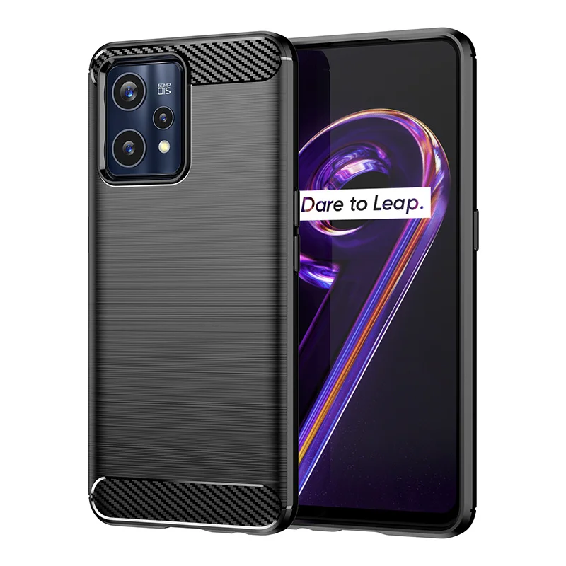 For Realme 9 Case Cover For OPPO Realme 9 Capas Ultra-Thin Armor Phone Bumper Shockproof Back TPU Soft Cover For Realme 9 Fundas