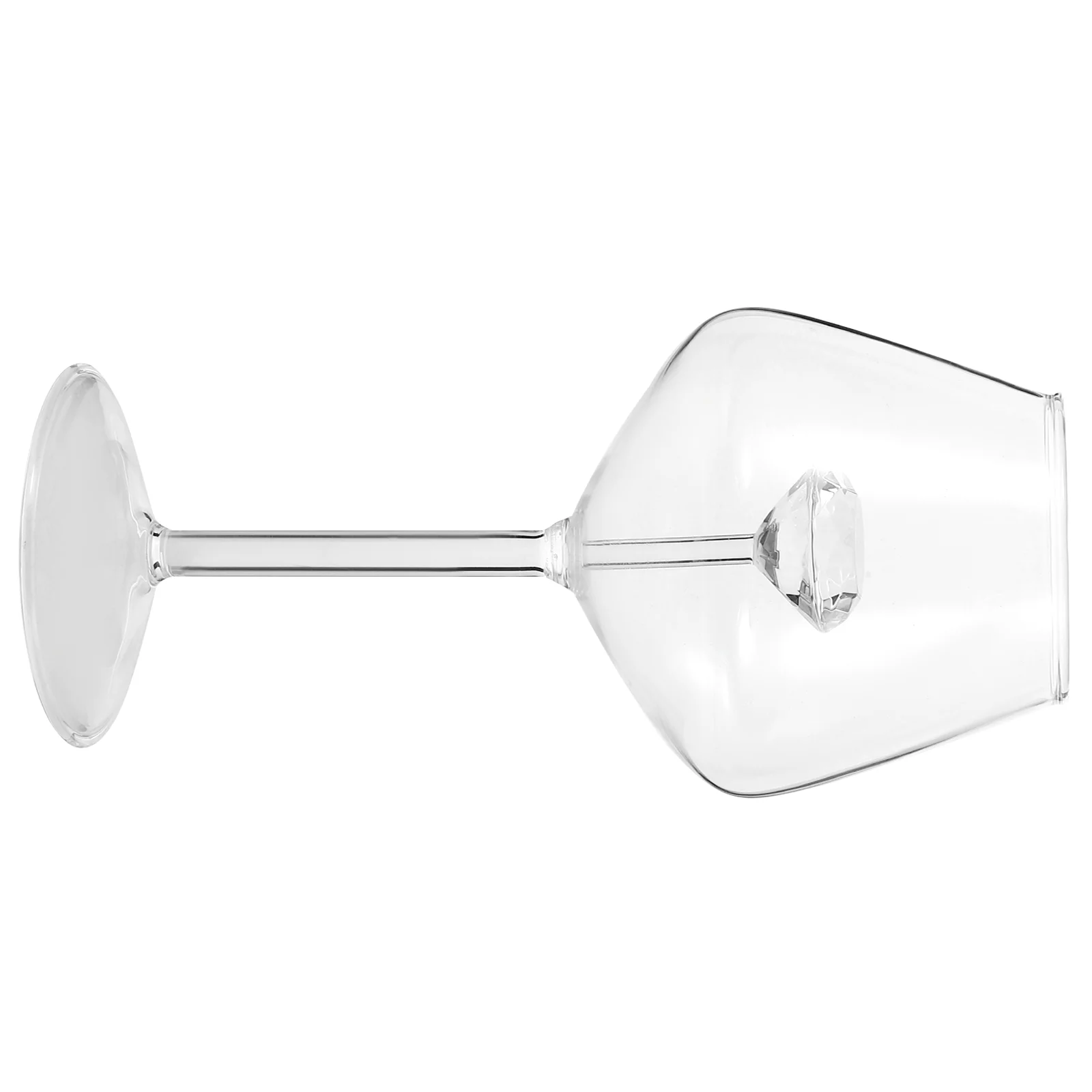 

Glass Goblet Bridal Shower Tall Cocktail Wedding Cup Decor Party Glasses Bride Red