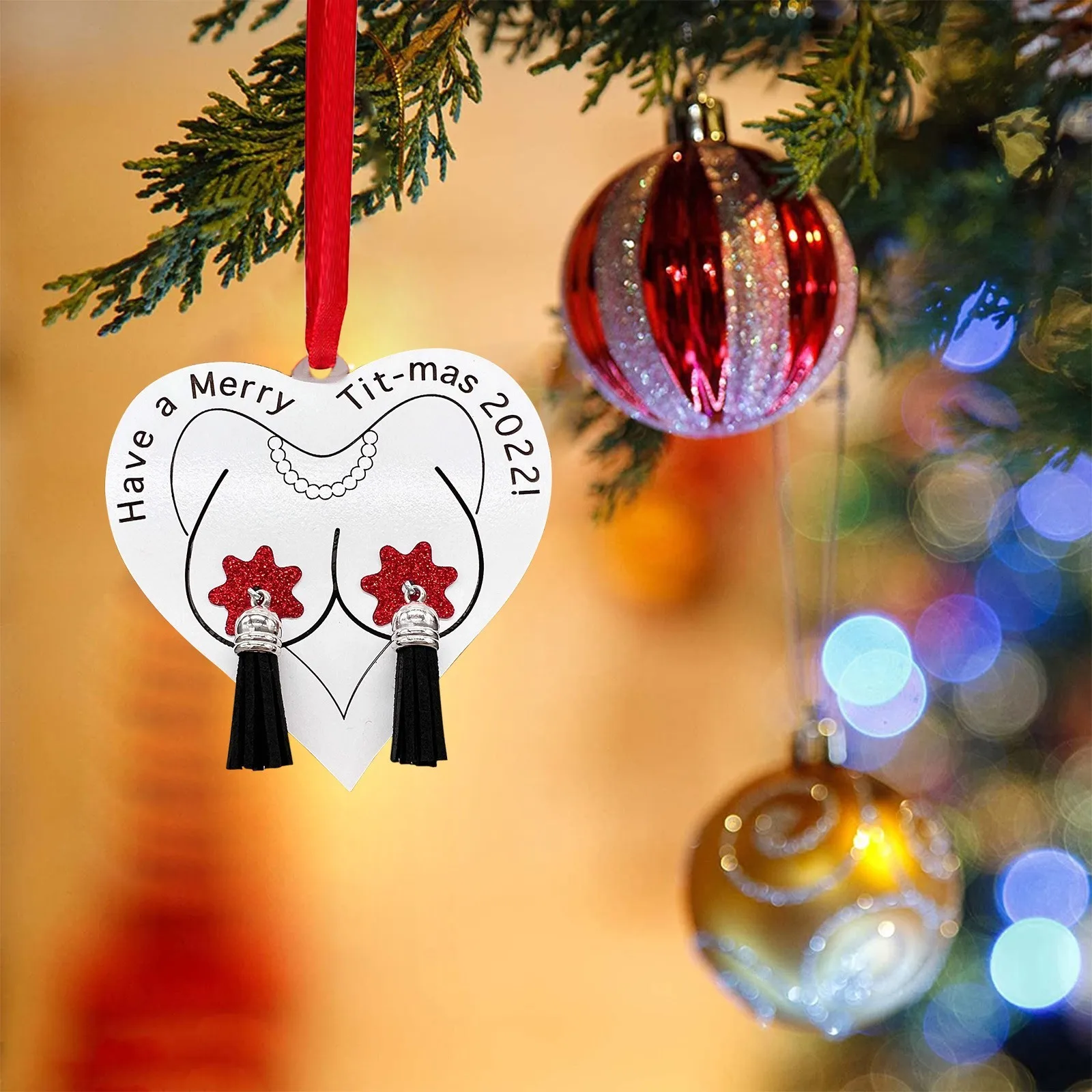 Christmas Decorations Funny Secret Santa Gifts For Men Sock Stuffed Gifts For Him Christmas Decoration Pendants Christmas Home