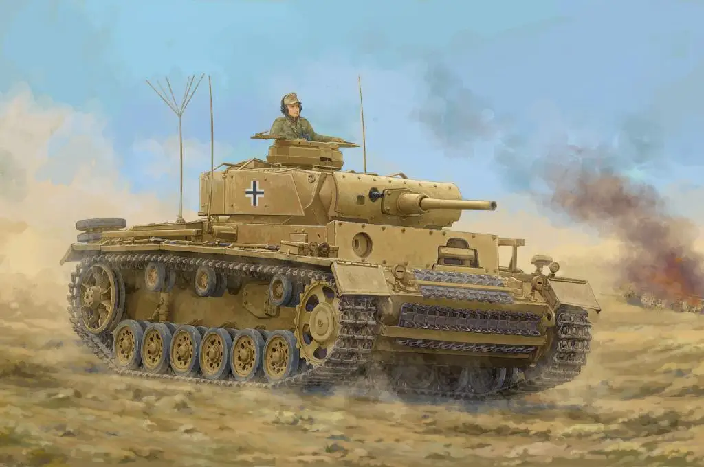 Trumpeter 00955 масштаб 1/16 набор моделей Pz.Bef.Wg.Fahrgestell Pz.Kpfw.III.Ausf.J