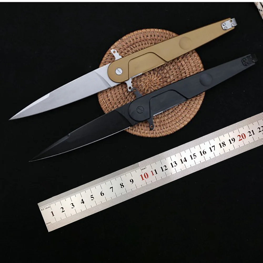 ER BD4 складной карманный нож N690 лезвие 6061 рукоятка из алюминиевого сплава Jungle