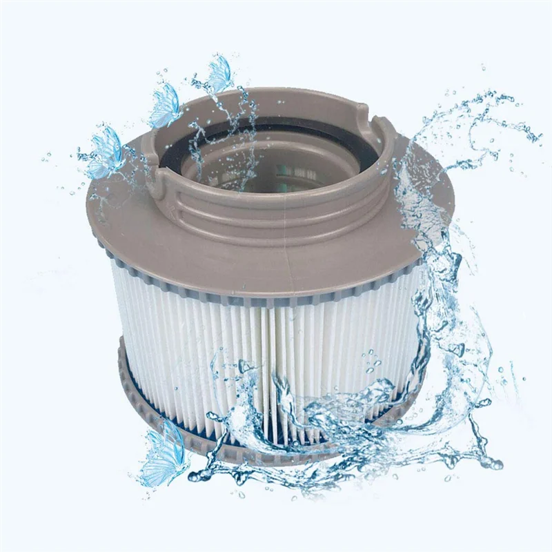 Фото AB08-6PCS аксессуары, фильтр для фильтра MSPA FD2089, фильтрующий картриджный насос, подходящий для всех токовых гидромассажных ванн MSPA, фильтр для бассейна №3