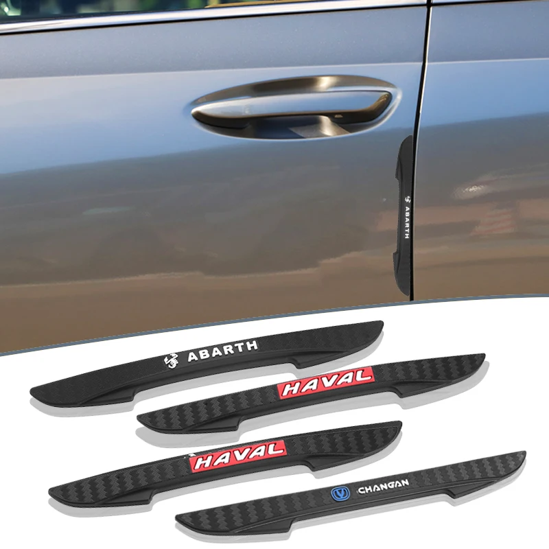 

4pcs Car Sticker Side Door Edge Collision Protection Sticke for Volvo V50 Fh Truck S60 S40 Xc70 C30 Xc60 Logo Car Accessories