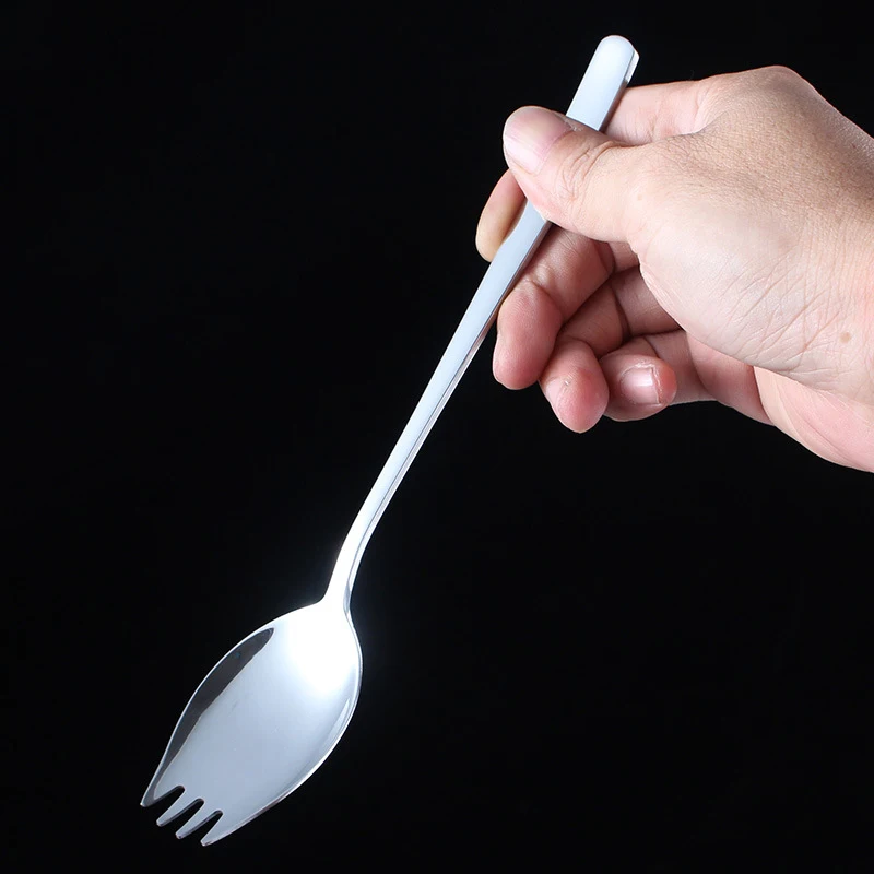 Бытовая Вилка Из Нержавеющей Стали 304 Ложка Для Салата Торта Фруктовая Посуда В