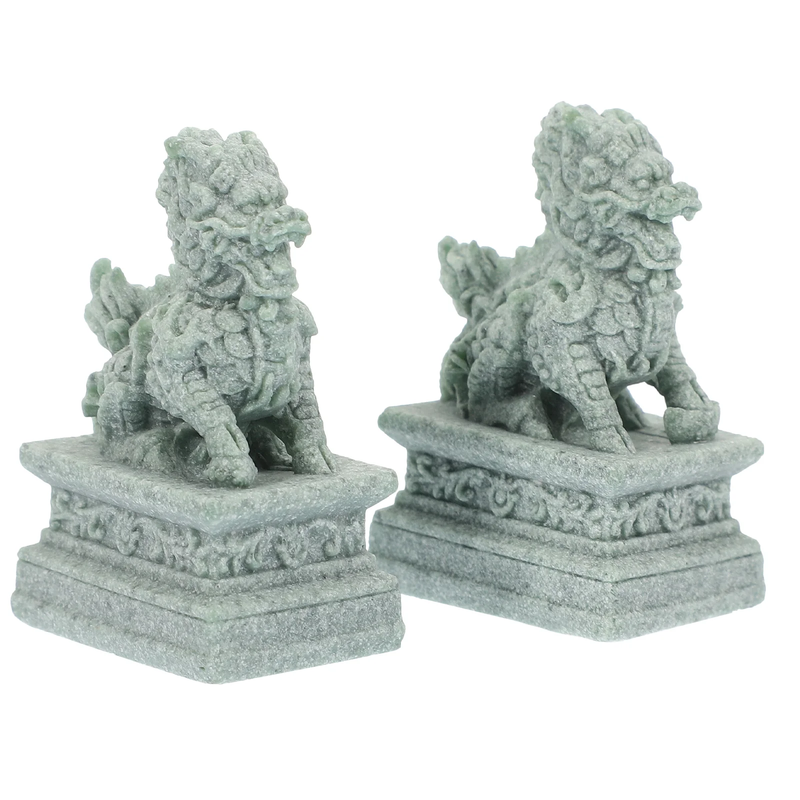 Каменные украшения в виде единорога убежище для аквариума декор животных статуя