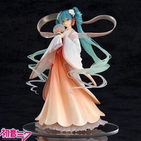 hatsune miku anime kawaii mid autumn princess pvc action figure collection decoration toys for children gift free shipping items