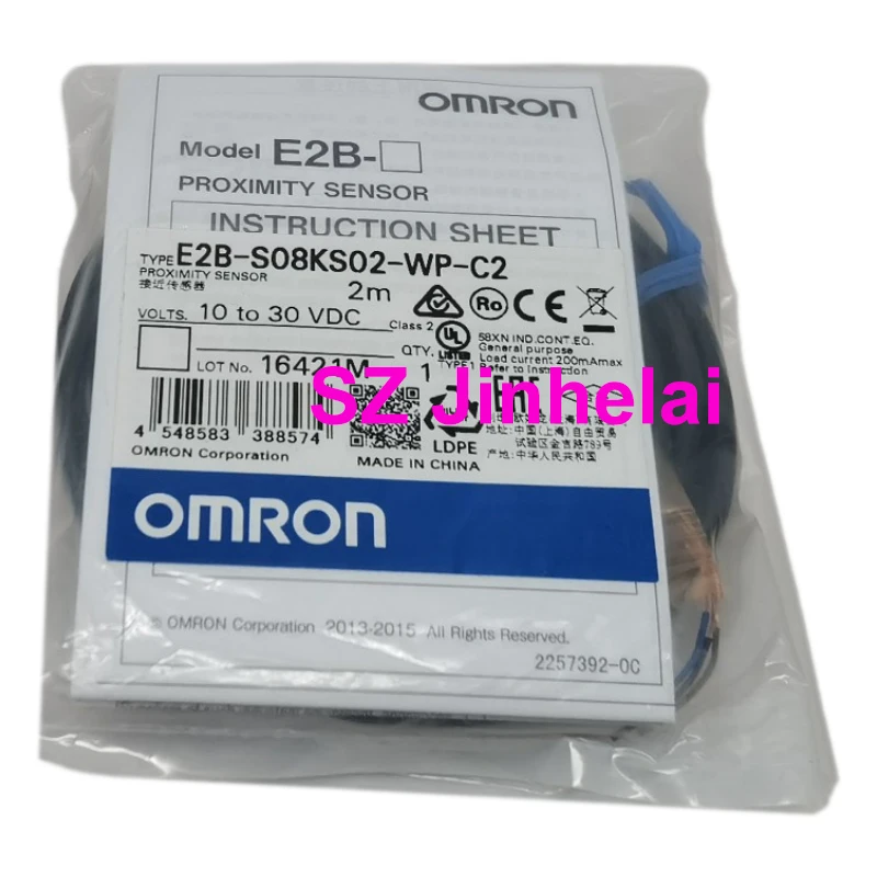 Оригинальный популярный мини фотоэлектрический датчик приближения OMRON E2B-S08KS02-WP-B1 C1 C2 B2 2 м (art.: 3920bc223a7eb) - 3920bc223a7eb