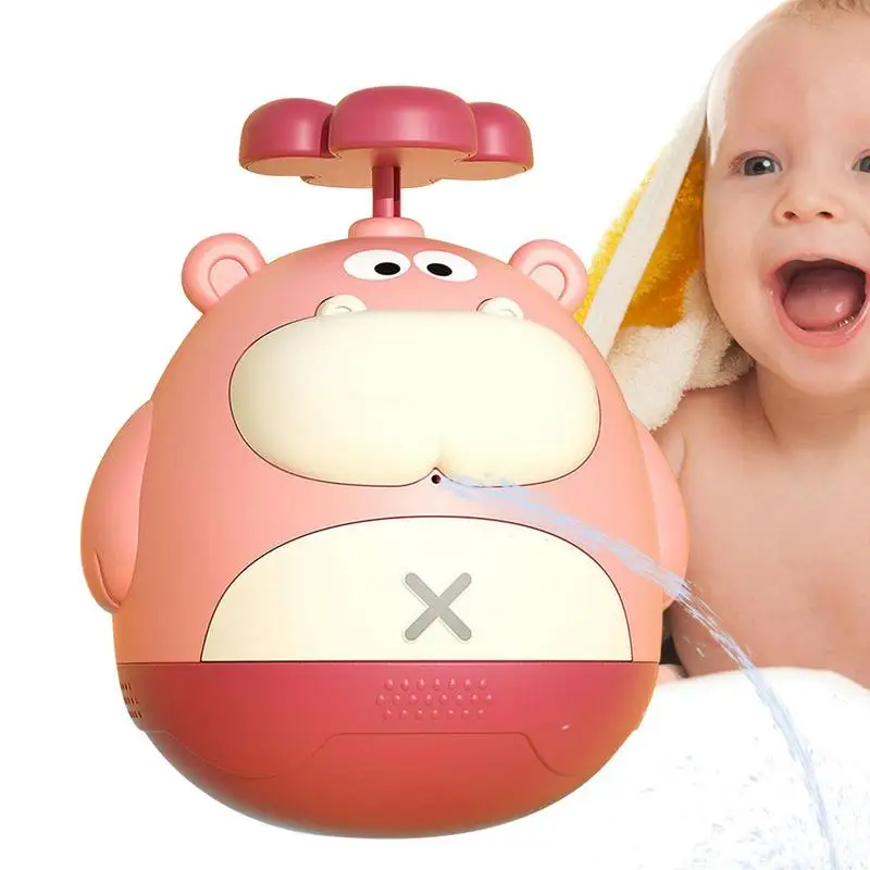

Детский фонтан, игрушка для ванны, 360 градусов, милая фотоинтерактивная Детская ванна, спрей для воды, бассейн, мультяшная игрушка для детей