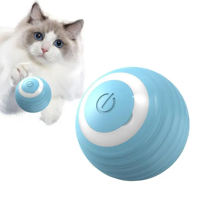 

Interactive Cat Toys Bal Automatic Rolling Cat Toys For Indoor Interactive Playing Elf-moving Kitten Toys For Pet Supplies