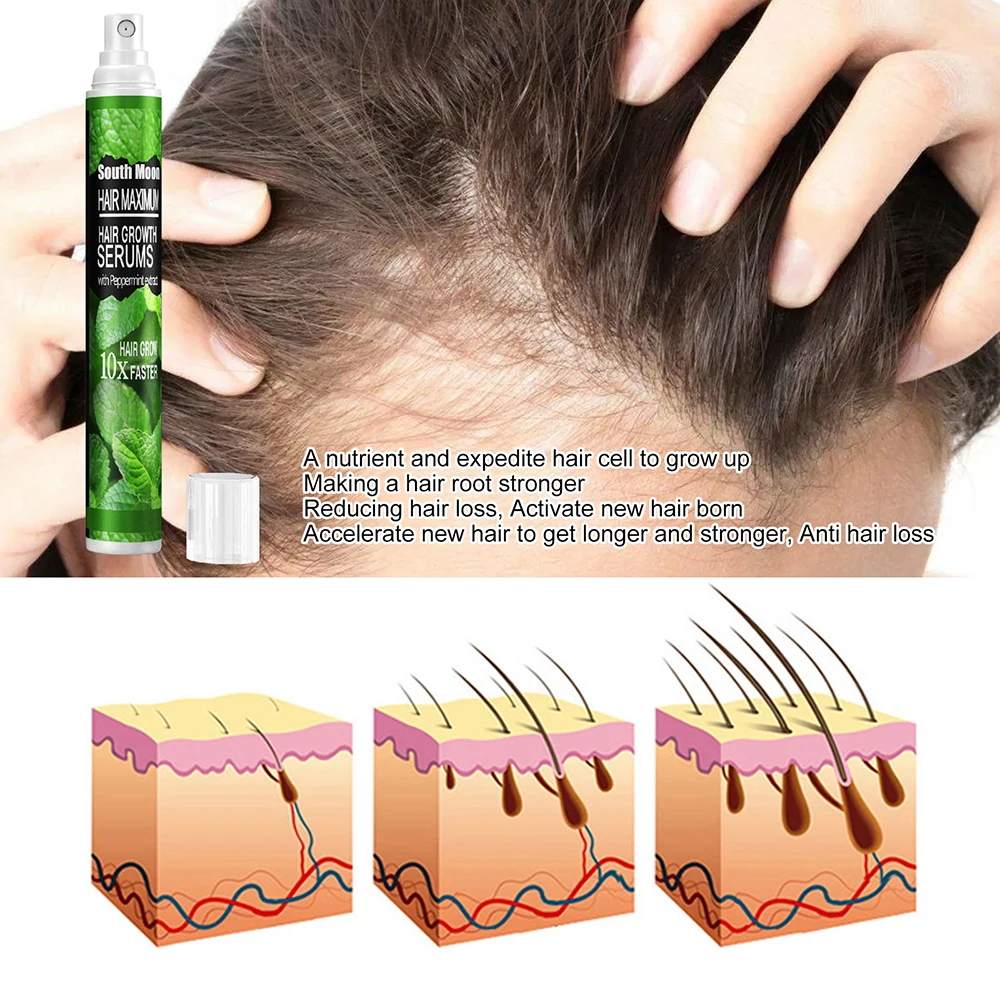 Fast Regrowth Oil Serum Hair Loss Medicine Enhancer Care Bea
