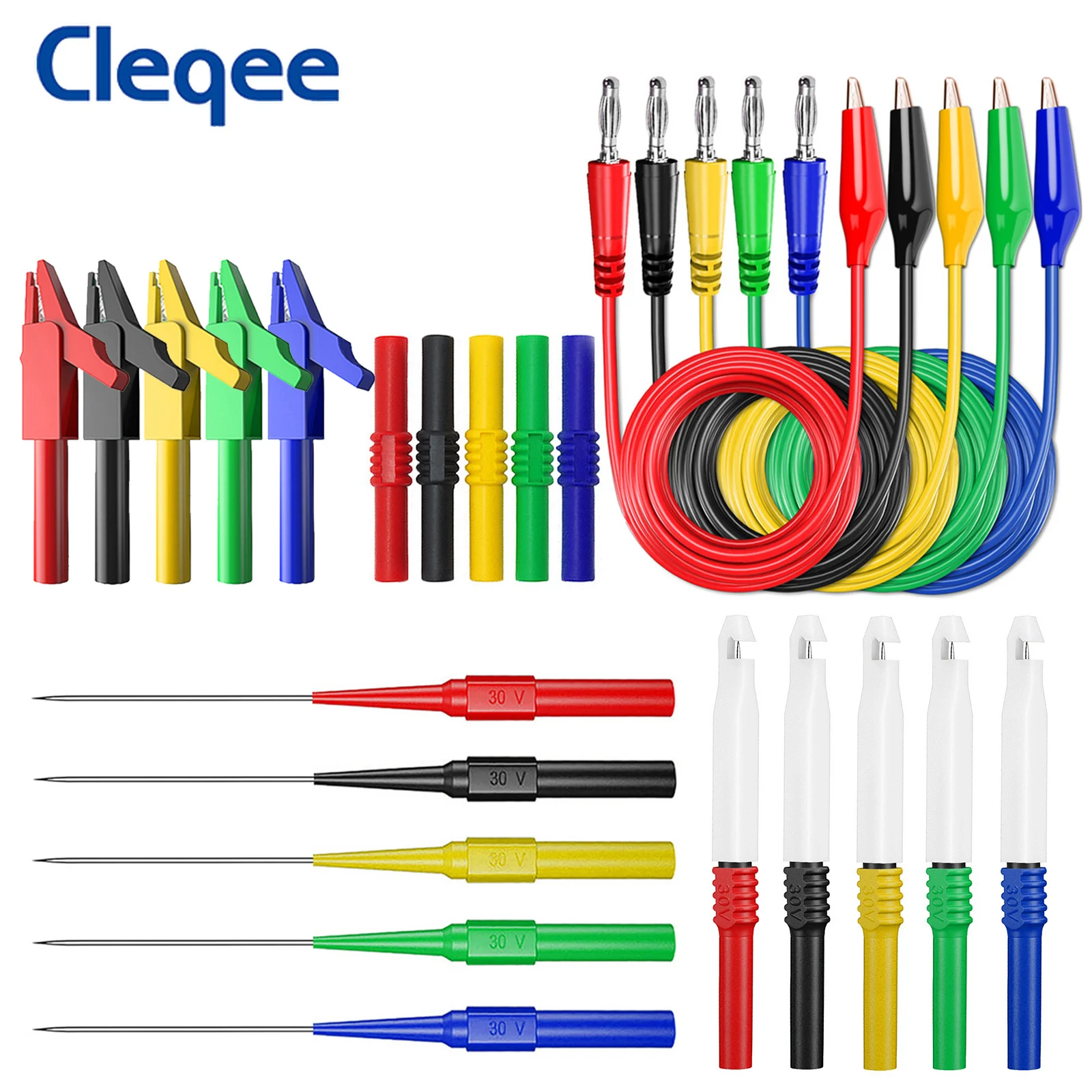 

CLEQEE P1920A Комплект тестовых проводов 25 шт.
