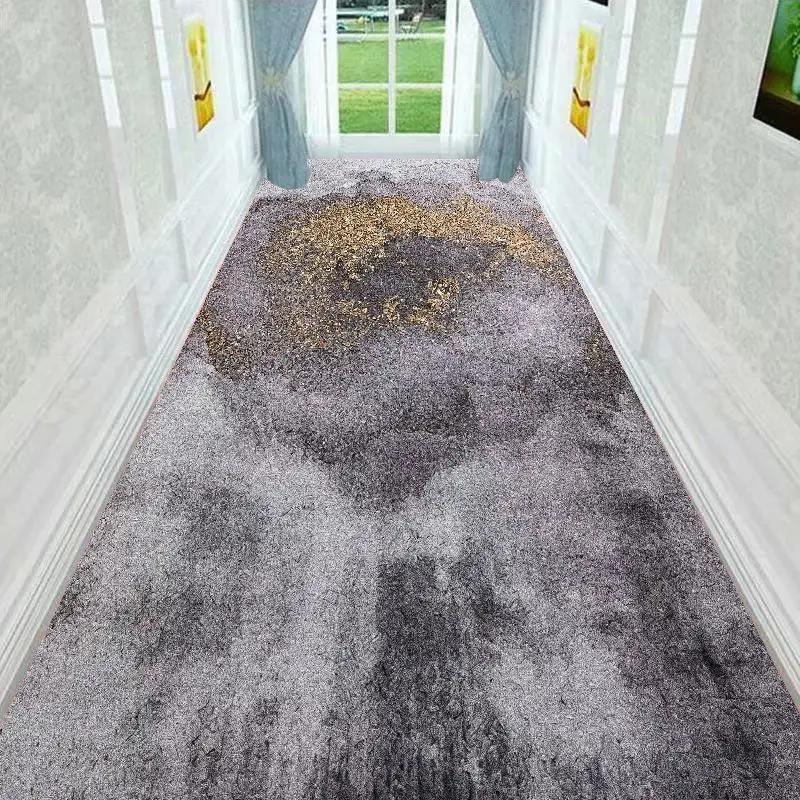 

Geometric Living Room Rugs Long Hallway Corridor 3d Carpet Bedroom Kitchen Mat Carpets Floral Couloir Anti-Slip Doormat 80x500cm