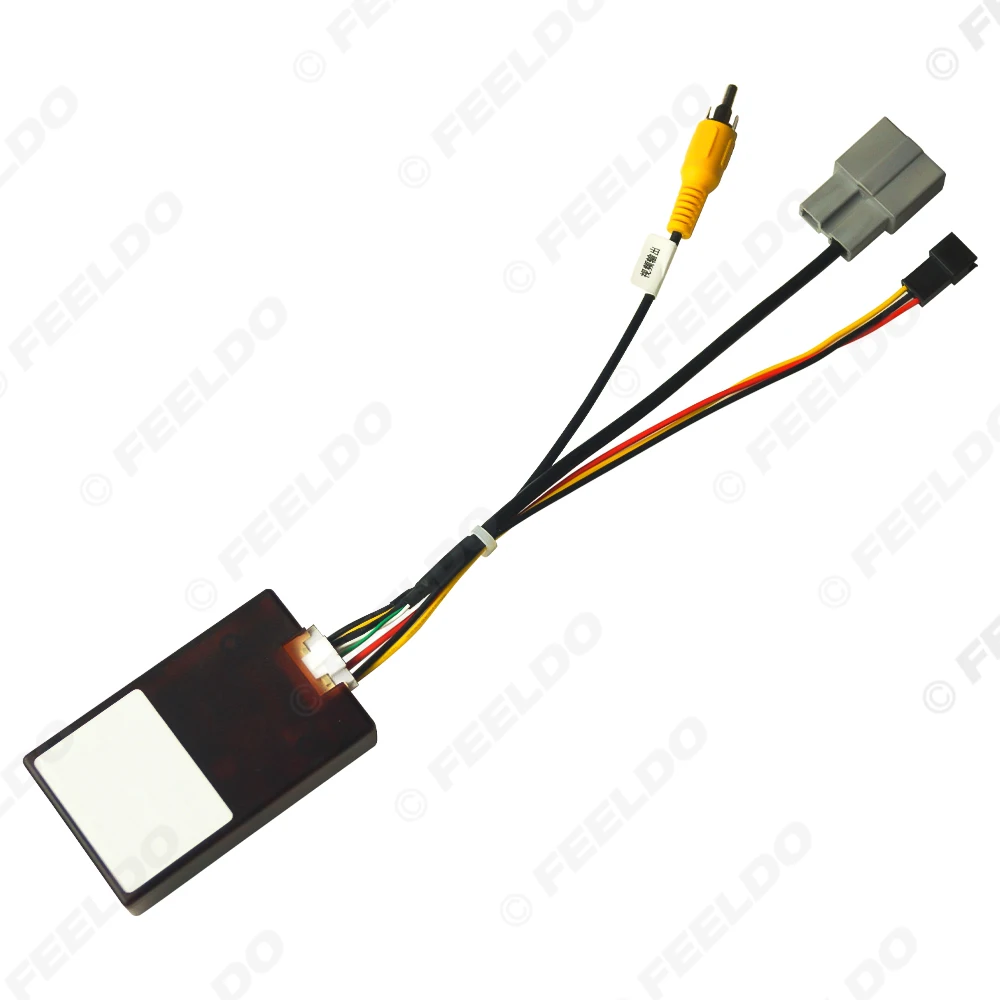 

FEELDO Автомобильная панорамная оригинальная камера 360, декодер LVDS к CVBS для Toyota Alphard/Vellfire (AH30; 2015-2023)