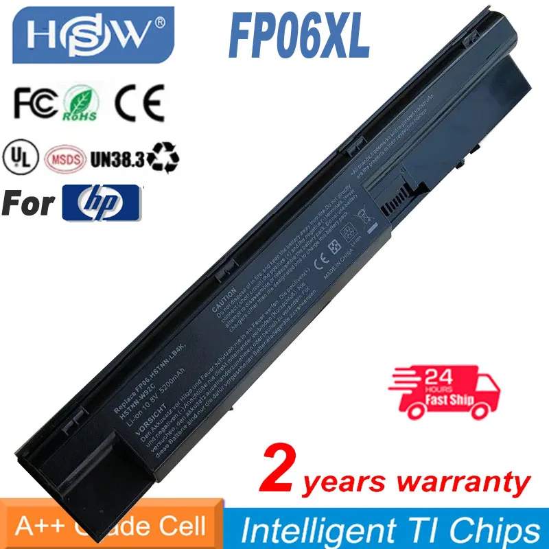 Аккумулятор для ноутбука HP COMPAQ ProBook 440 445 450 470 455 G0 G1 G2 Series 707617-421 708457-001 708458-001 FP06 FP06XL