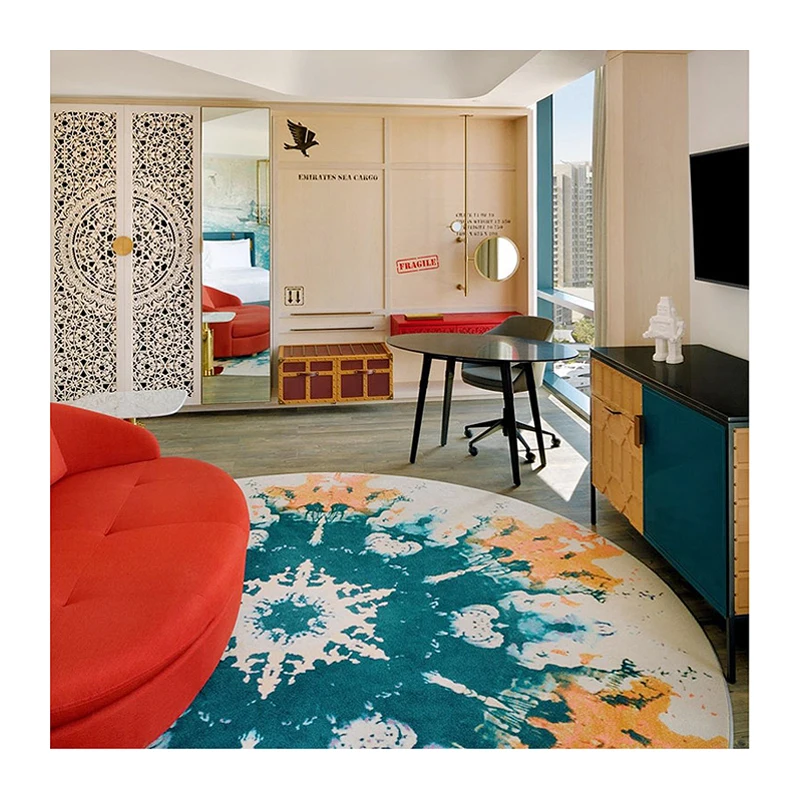 

Hot Selling Best Quality Handmade Rug decorative living room Bedroom 100% Wool Carpet