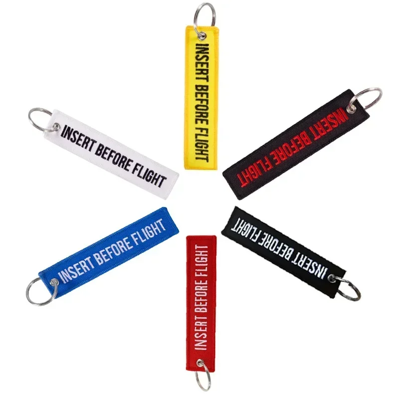 Брелок для ключей с надписью REMOVE BEFORE FLIGHT мужчин и женщин