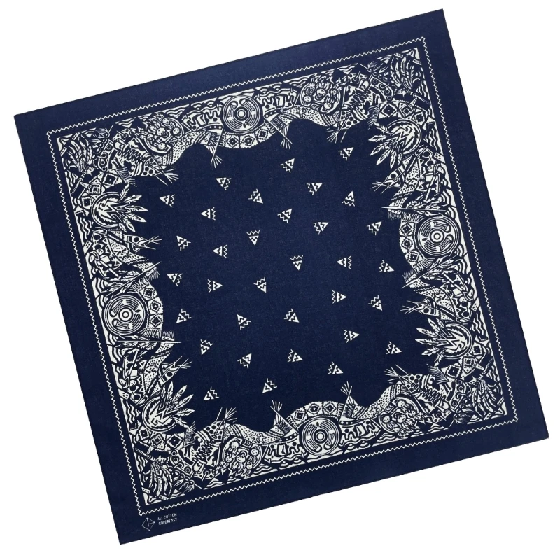 Музыкальный фестиваль головной платок для уличных танцев волос нарядное банданы