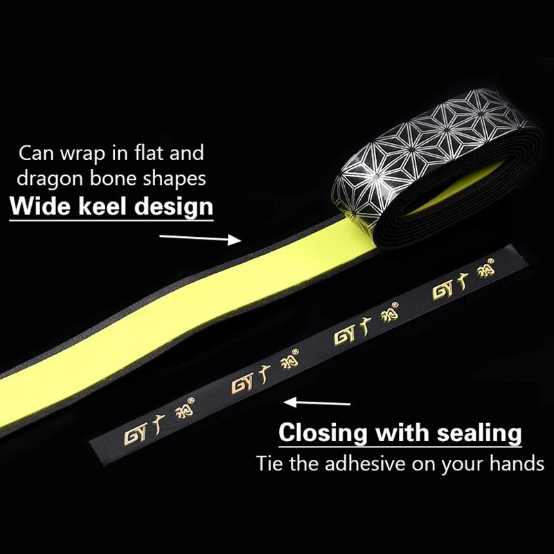 Намоточный ремень для ручки ракетки двойная ручка киля впитывающая лента