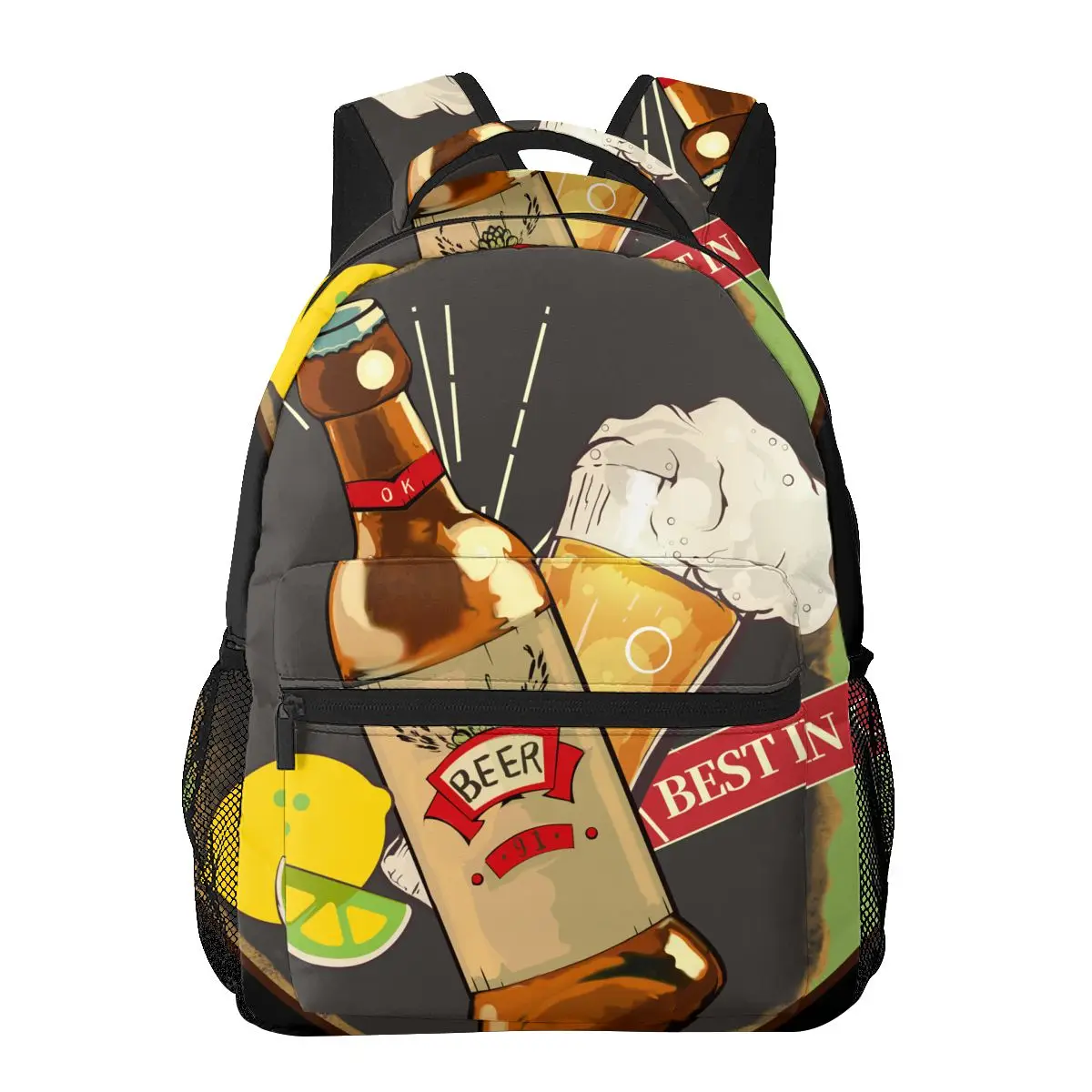 

Casual New Simple Women Backpack for Teenage Travel Shoulder Bag Beer
