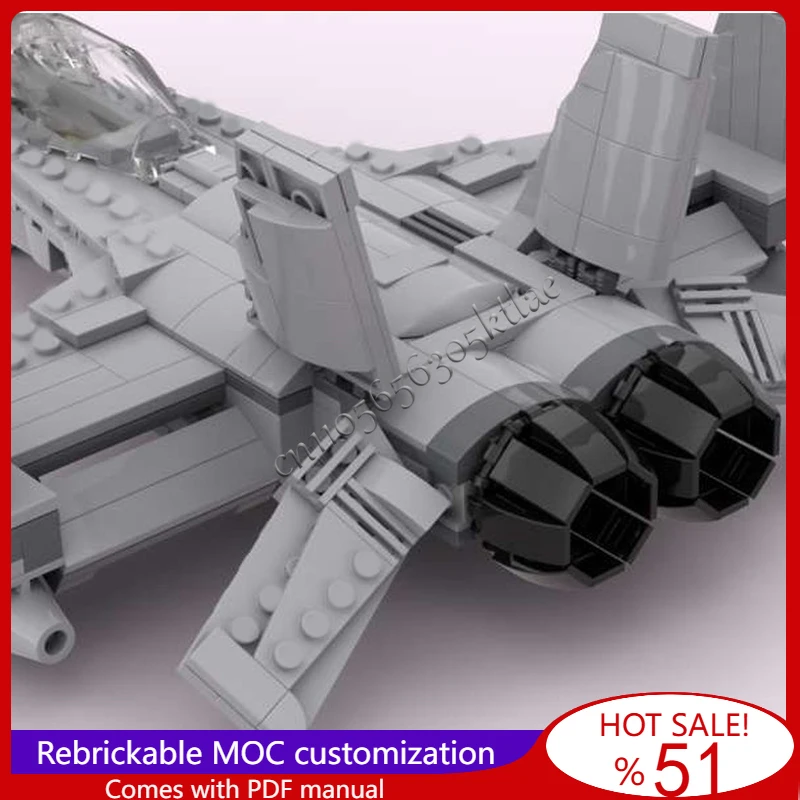 Фото 466 Запчасти F A-18 Модель Истребителя MOC Строительные Блоки Кирпичи DIY Креативная Сборка Игрушки Для Детей Сюрприз Рождественские Подарки №3
