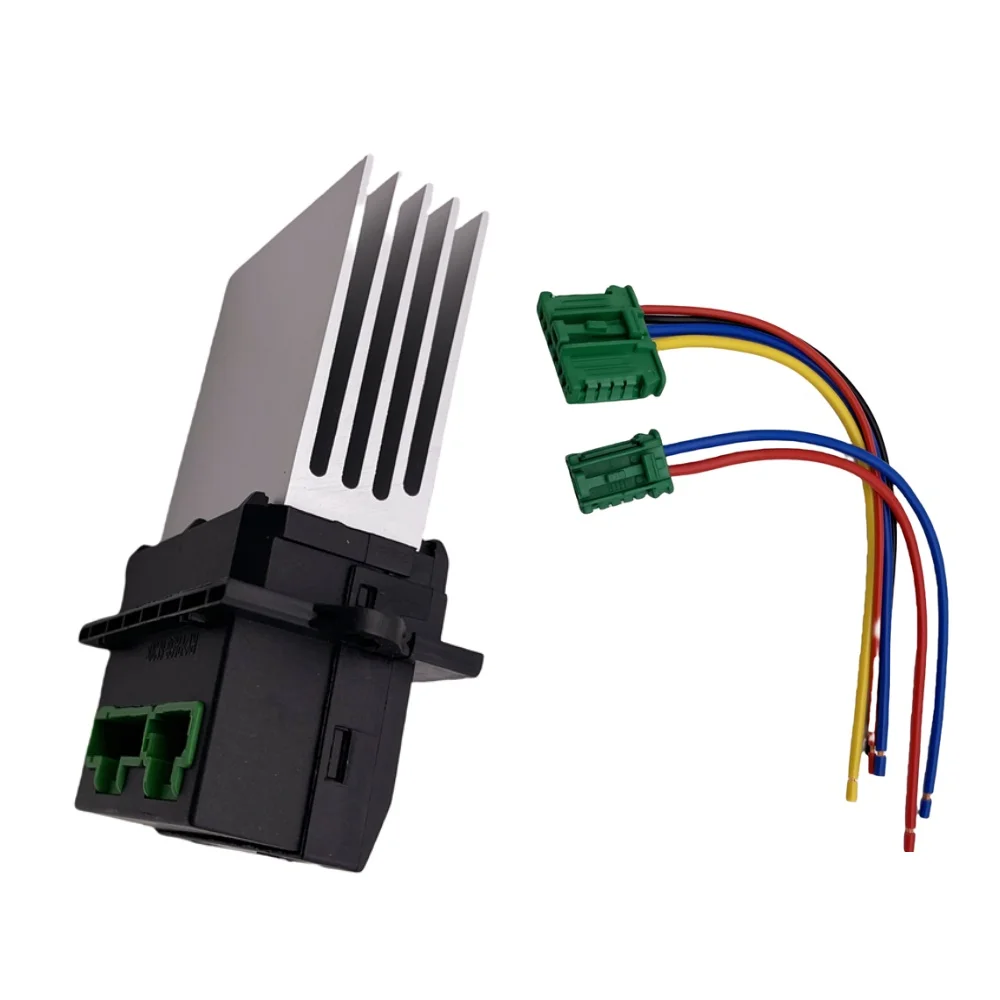 

Резистор вентилятора для Citroen C2 C3 C5 для Peugeot 1007 207 607 Renault Clio Megane Scenic Nissan 6441.L2 7701048390 7701207718