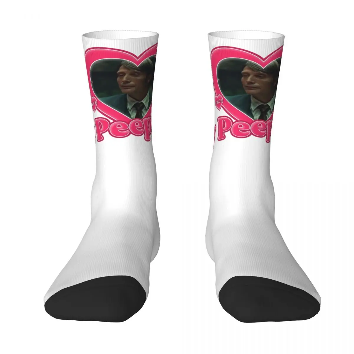 I Love My Peepaw Mads Mikkelsen носки на осень винтажные мужские теплые мягкие для взрослых