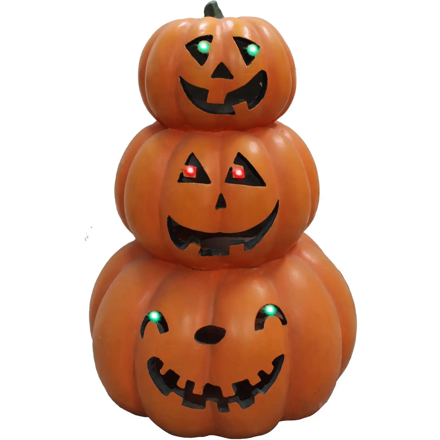 

3-Tier Resin Lantern Halloween Decoration with LED Lights Multi-Color