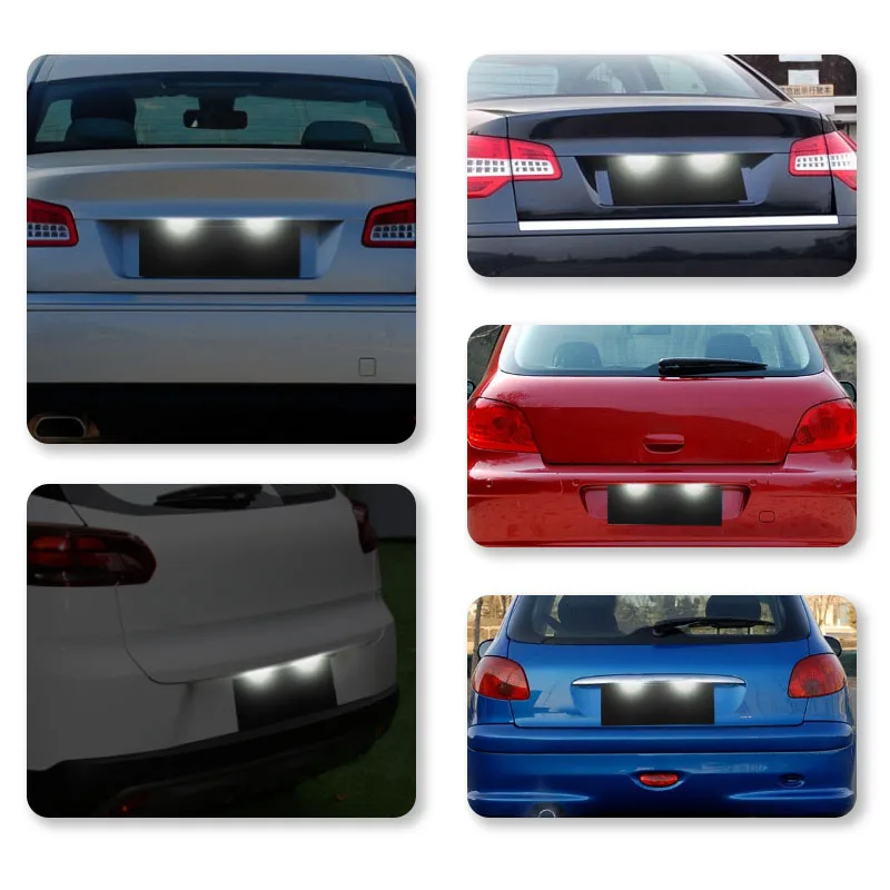 Внешний номерной знак для Citroen C3 C4 C5 Berlingo Saxo Xsara Picasso Peugeot 206 207 306 307 308 5008 2 шт.