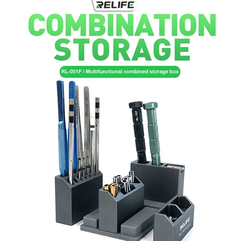 

Оригинальный Многофункциональный контейнер для хранения RELIFE для телефона из алюминиевого сплава