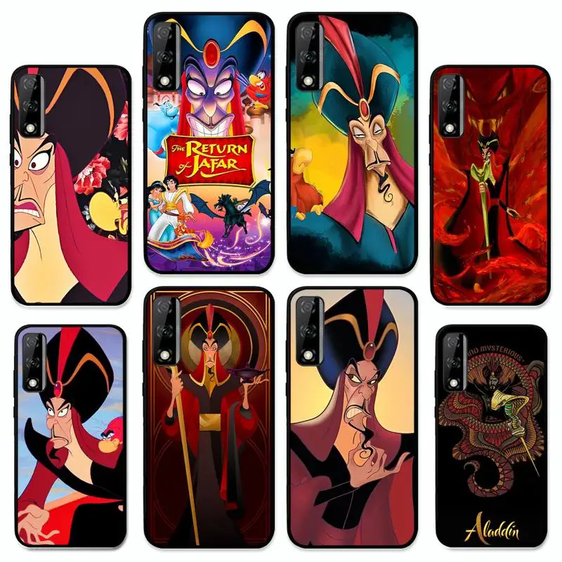 

Disney Jafar evil Phone Case for Huawei Y 6 9 7 5 8s prime 2019 2018 enjoy 7 plus