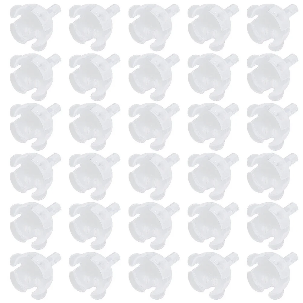 

100 шт., пластиковые подносы для украшения шоколада