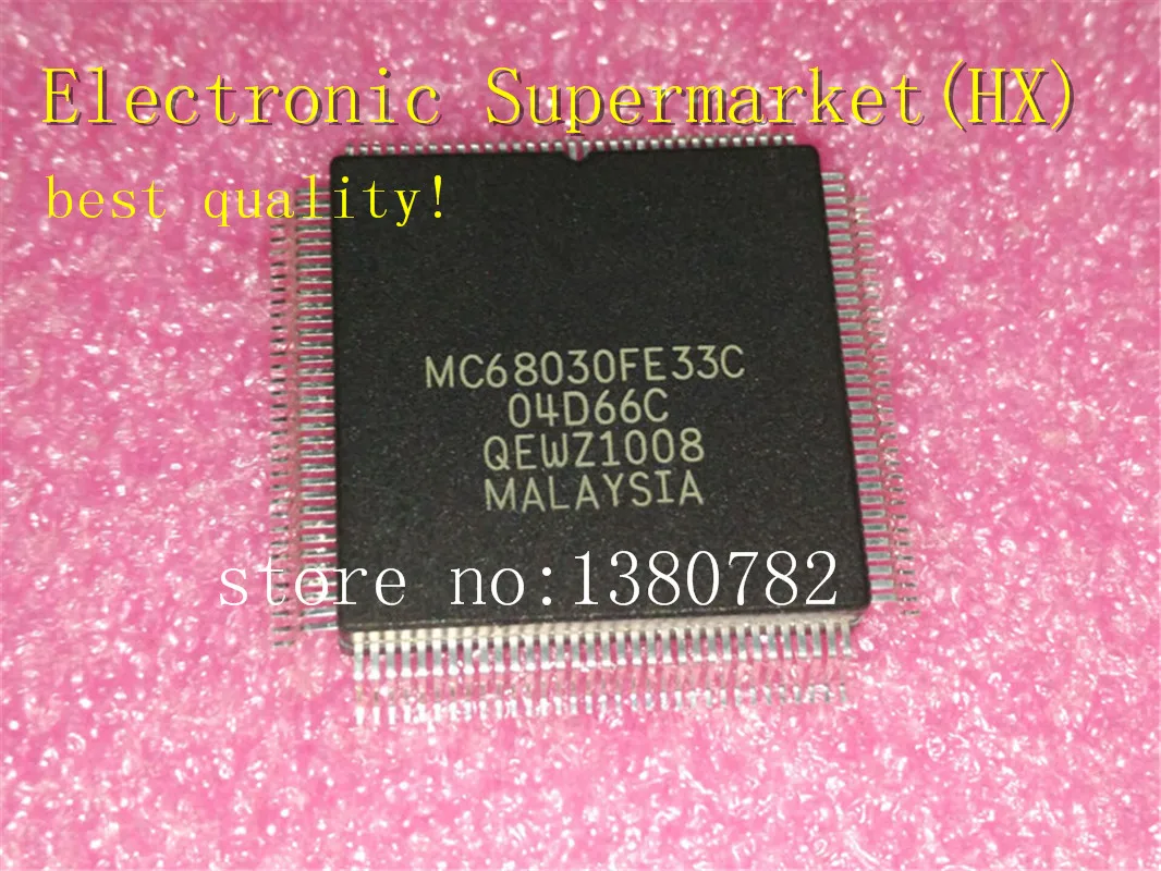 

Новый оригинальный stock 2 шт./лот MC68030FE33C MC68030 QFP-132 IC