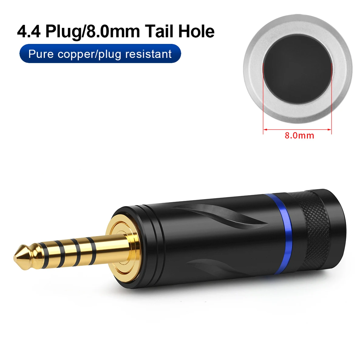 

Заглушка QYFANG Liuye с хвостовым отверстием 8 мм, 4,4/3,5/2,5