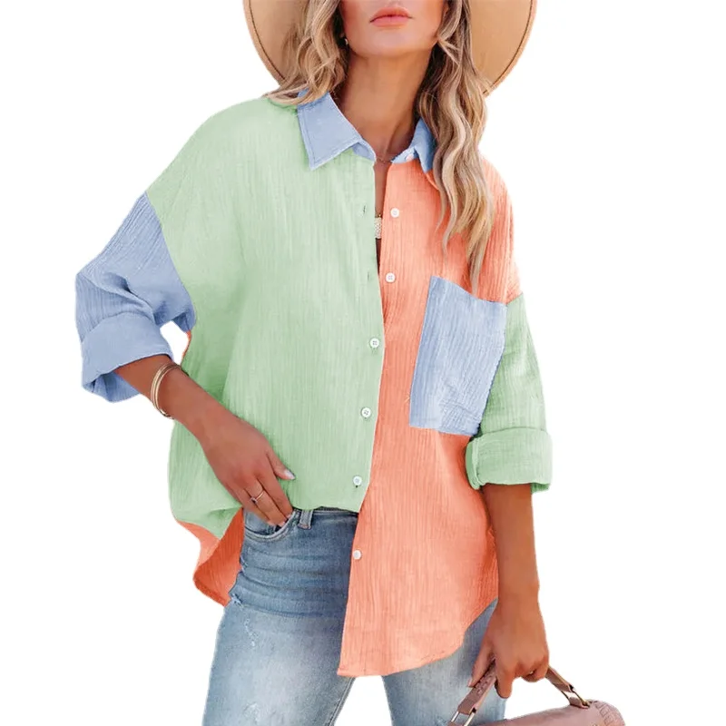

Luxury Designer Fashion Blouses Women Elegant Shirts for Female Clothing Long Sleeve Tops Summer 2022 Korean Tunics Office Wear