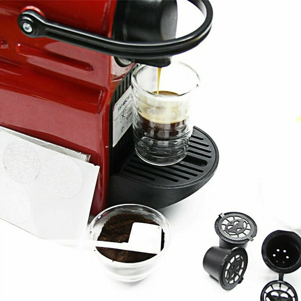 

6 шт., многоразовые капсульные фильтры для кофемашины Nespresso