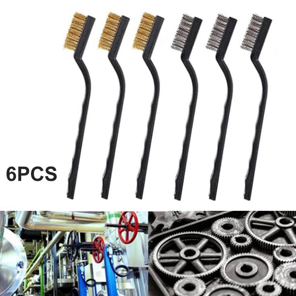 Проволочная щетка Латунные щетки Деревообработка Чистые инструменты Изогнутая