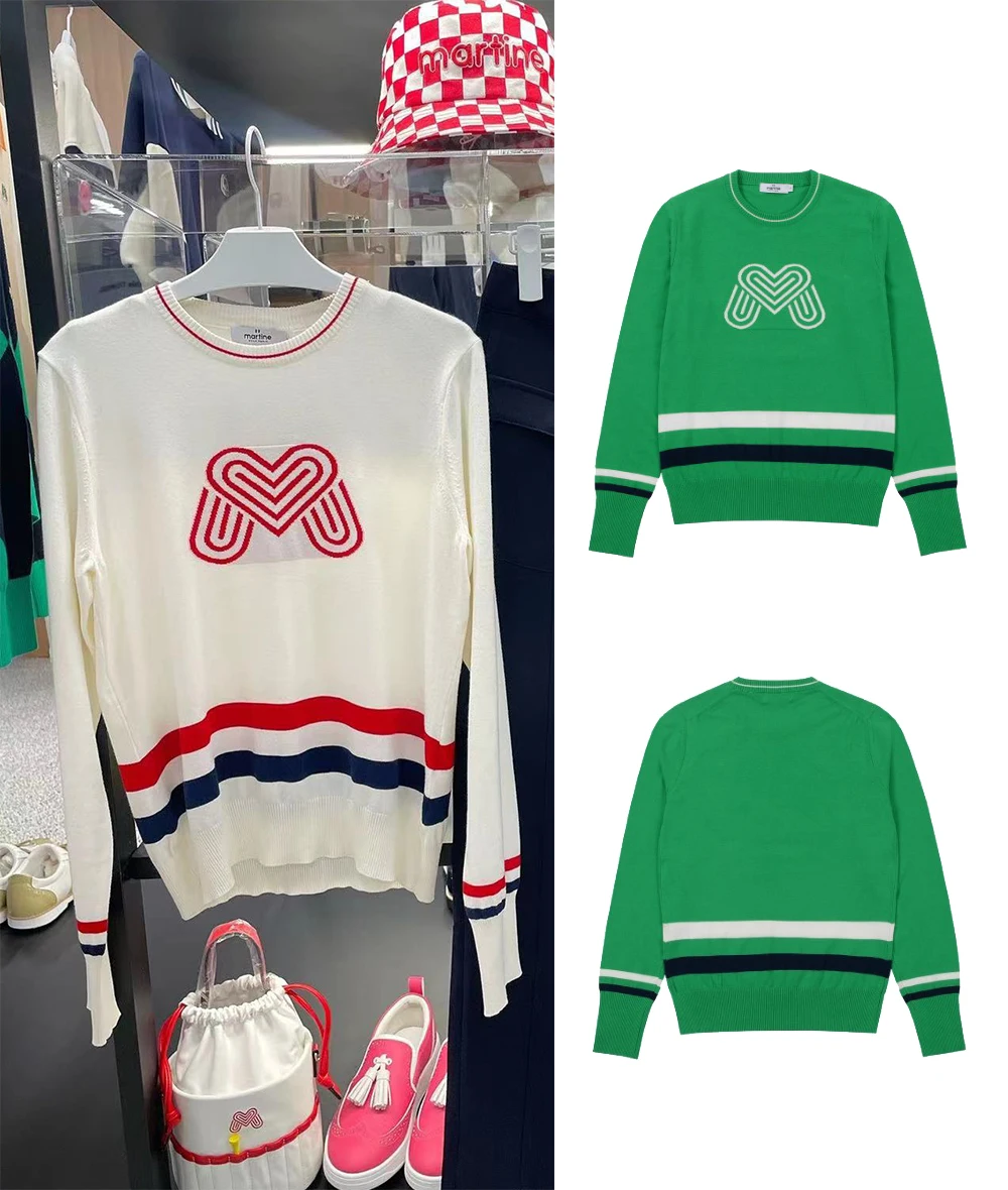 

Golf Knit Shirts Autumn/Winter Women's Knit Long Sleeves MT004