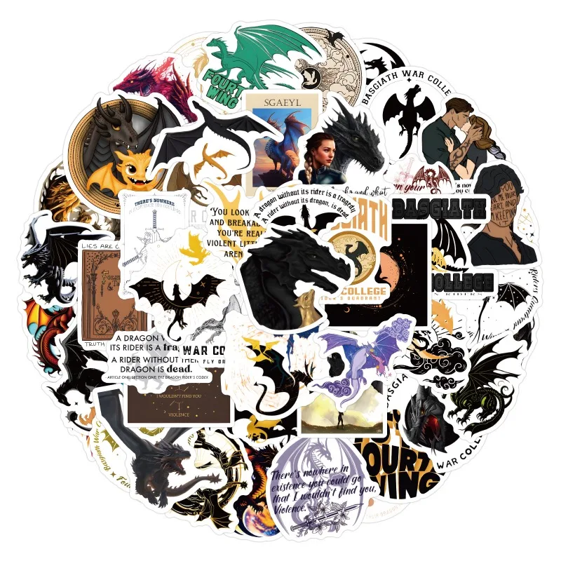 Наклейки граффити четвертого крыла 120 шт. наклейки для чемоданов водяных чашек