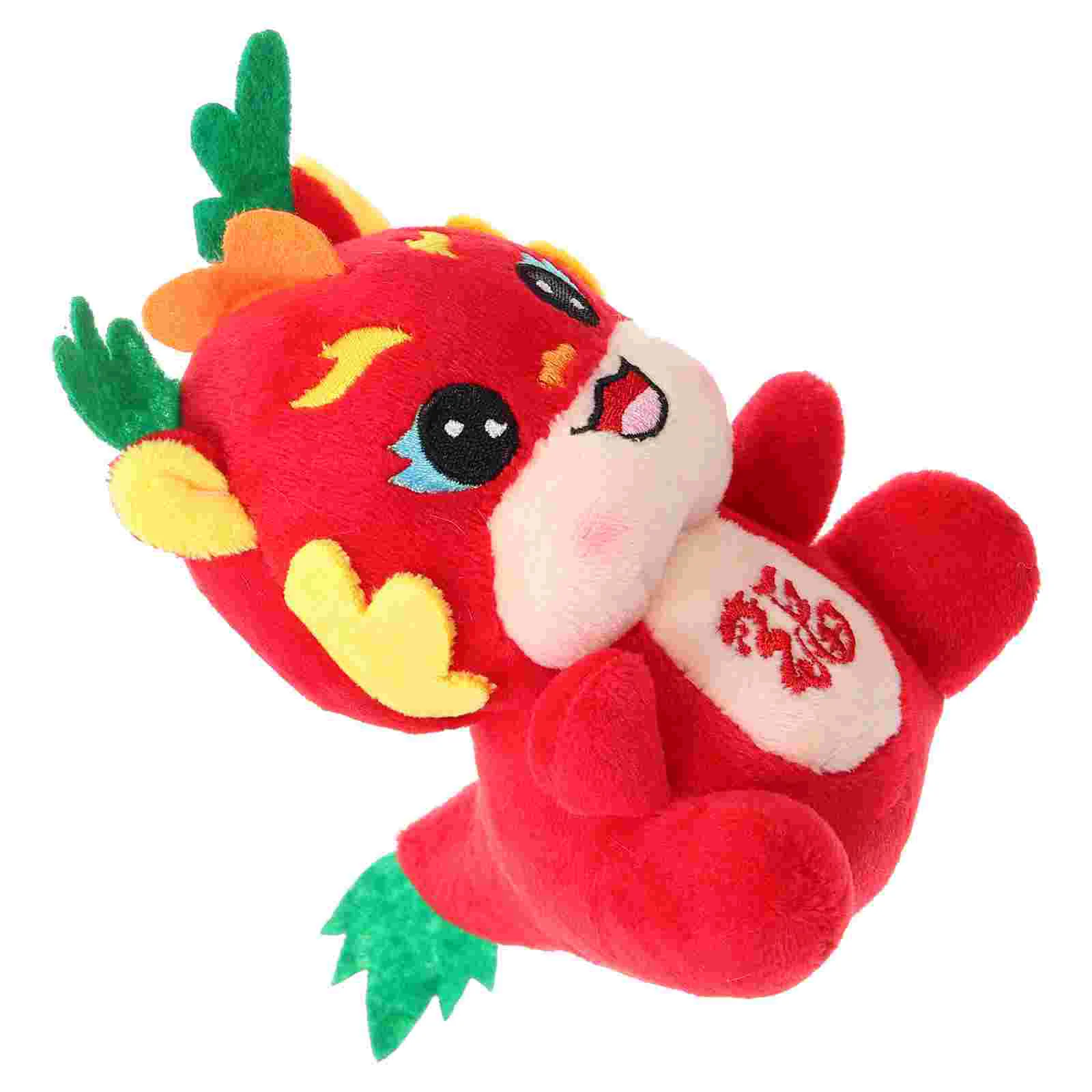 

Искусственные набивные животные, китайский новый год, милые игрушки-талисманы со знаками Зодиака