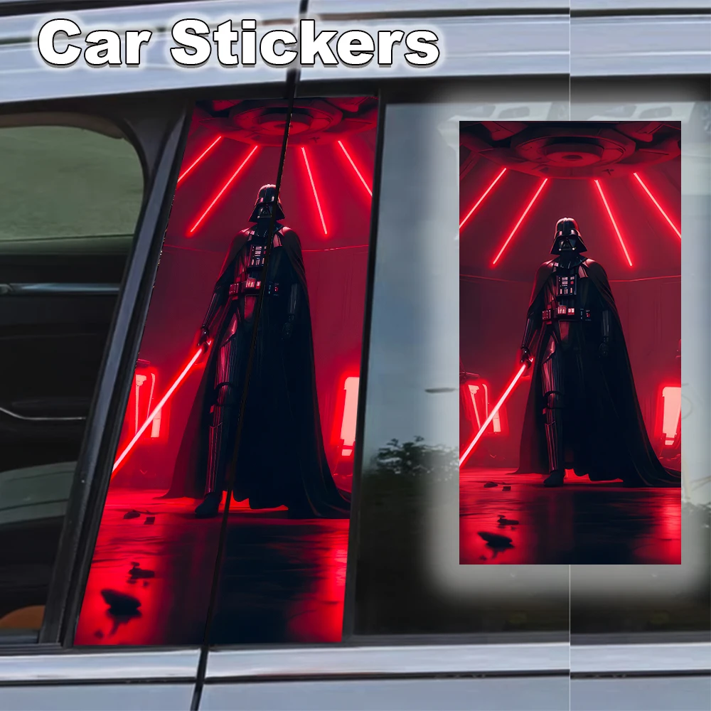 

Самоклеящийся плакат «Звездные войны», автомобильные наклейки, B-стойка, водостойкий солнцезащитный крем, украшение, царапины, сделай сам, дверные наклейки, аксессуары