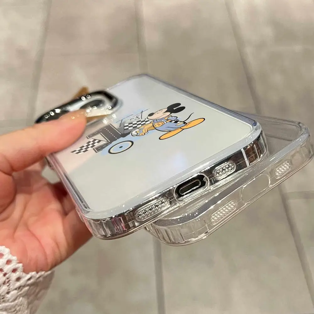 Фото Противоударный прозрачный чехол One Fast M-Mickey HD для iPhone 17 Air, 16, 15, 14 Plus, 13, 12, 11 Pro Max, 16e №5