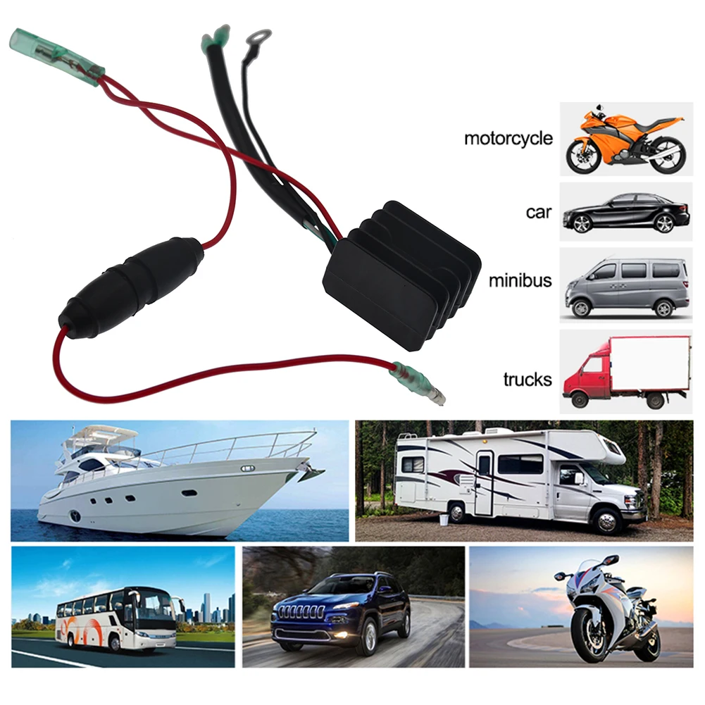 

Rectifier Assembly 6G1-81970-61 for Yamaha 25hp-70hp Outboard Motor 1984-2001