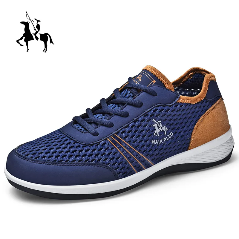 Мужские Кроссовки Для Бега С Дышащей Сеткой Удобная Уличная Одежда