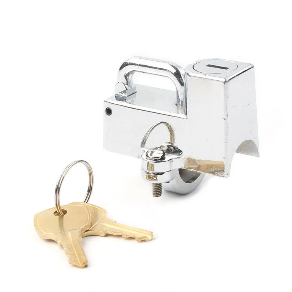 

Motorcycle Modified Universal Helmet Metal Lock Easy To Install Black Helmet Accessories Hook Lock