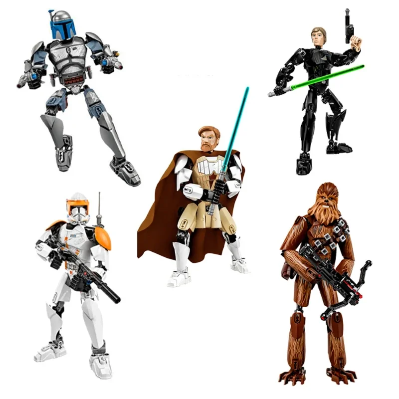 KSZ712-1 712-2 712-3 712-4 Дарт Вейдер Штурмовик Звездный ремесло Боевая кукла