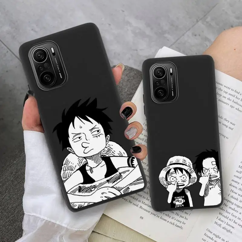 

Luffy One Piece Phone Case for Xiaomi Mi Note 11 10 9 8 6X 11X Lite 9T CC9 Pro SE