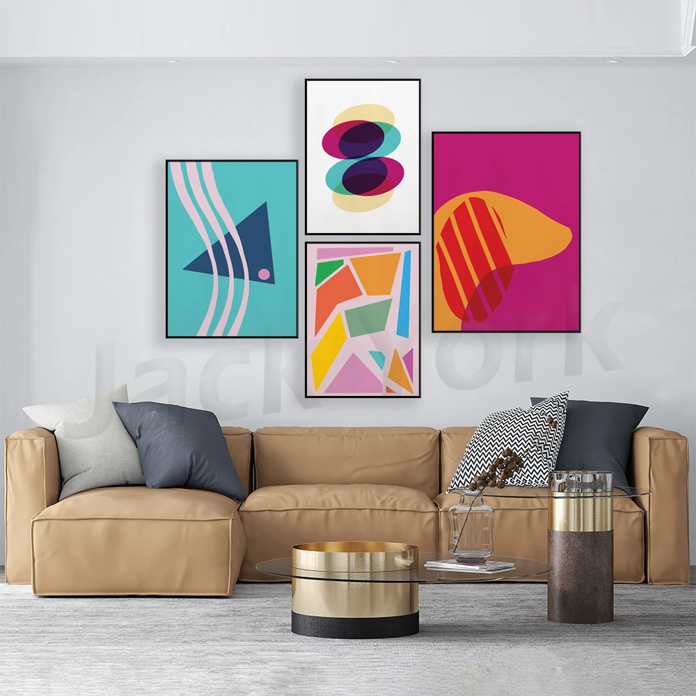 Яркий и жирный оригинальный художественный принт в виде голока постер для