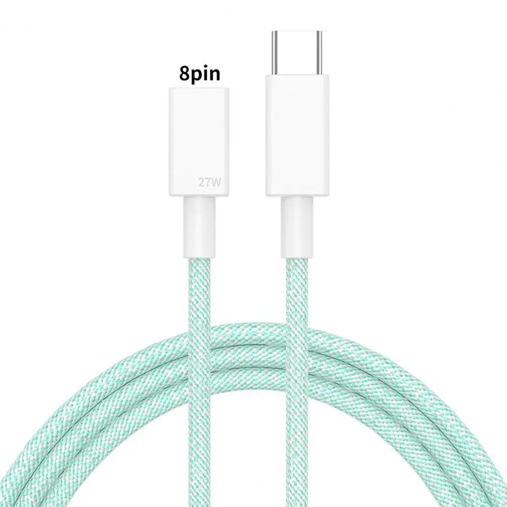 

PD 27W Type-C to 8Pin Cable Super-Fast Charge Cable for Apple iPhone Fast Charging USB Charger Cables Data Cord